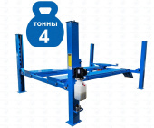 Техносоюз TS4D-S Подъемник четырехстоечный, г/п 4т, для сход-развала