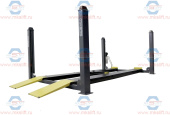 KraftWell QUATTRO 4W5.0 Подъемник четырехстоечный, г/п 4т, для сход-развала