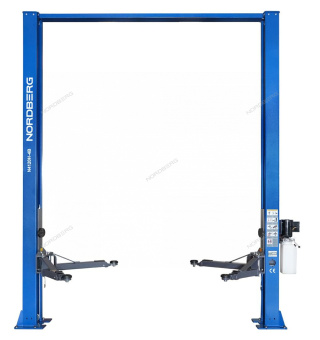 Nordberg N4120H-4B_3+2_380 Подъёмник двухстоечный, электрогидравлический с верхней синхронизацией, г/п 4т