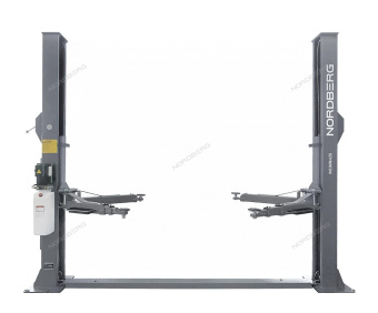 Nordberg N4124AM-4,5G Подъёмник двухстоечный, электрогидравлический с нижней синхронизацией, г/п 4,5т