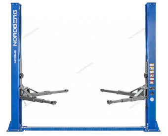 Nordberg N4120B-4B_3+2_380 Подъёмник двухстоечный, электрогидравлический с нижней синхронизацией, г/п 4т